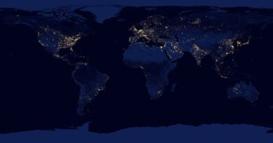 Pensioner travel world, map, satellite image